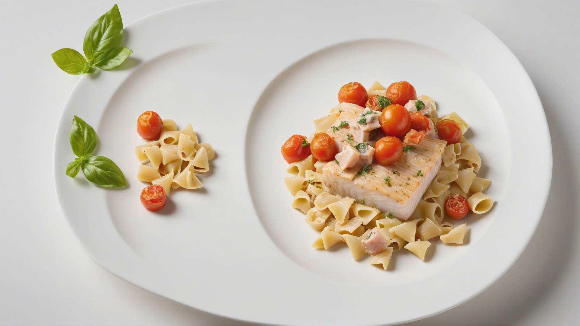 pasta con pesce spada e pomodoro